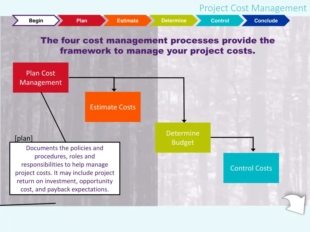 project cost management 7