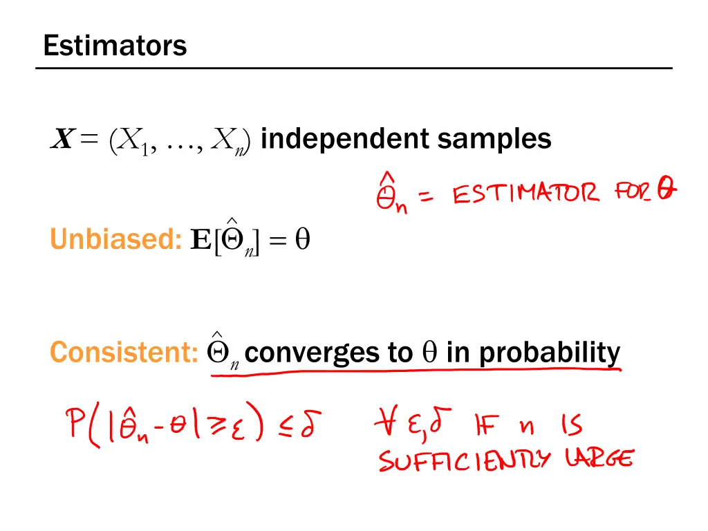 estimators