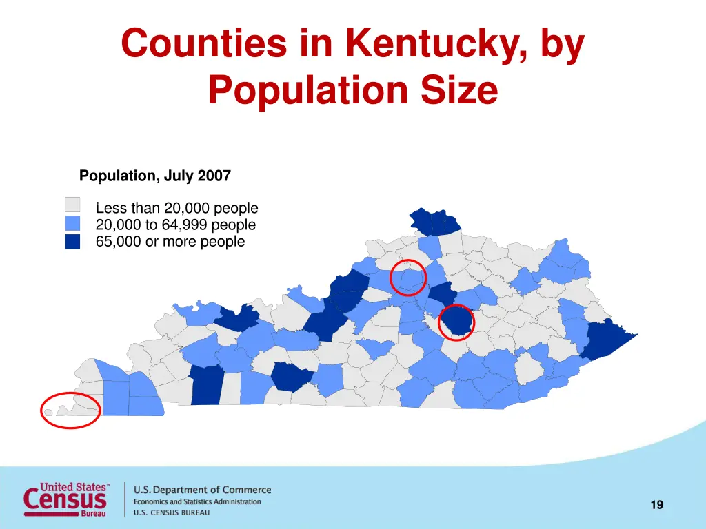 counties in kentucky by population size