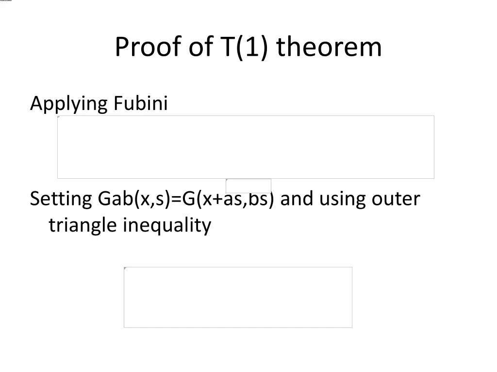 proof of t 1 theorem 1