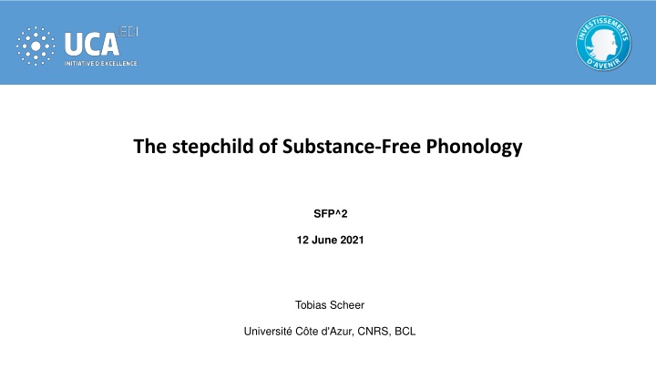 the stepchild of substance free phonology