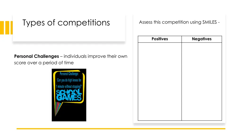 types of competitions 3