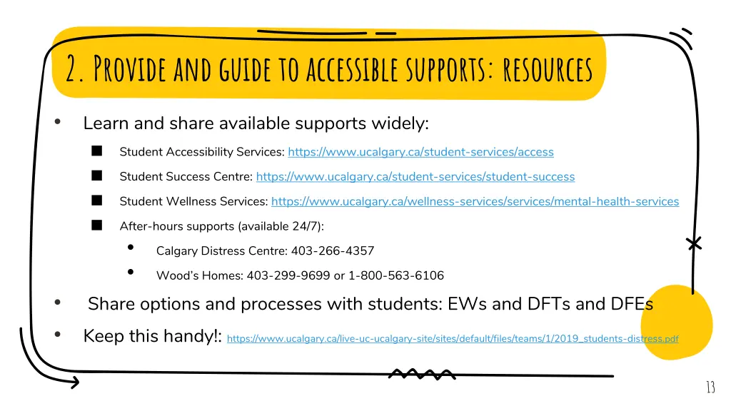 2 provide and guide to accessible supports