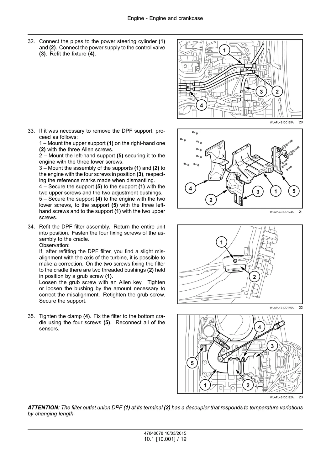 engine engine and crankcase 16