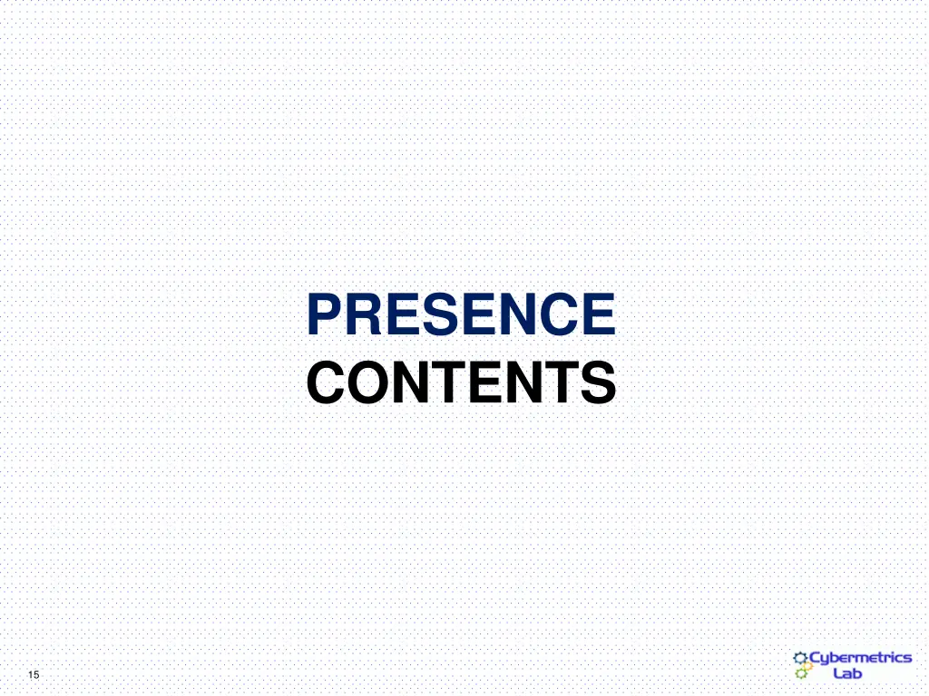 presence contents