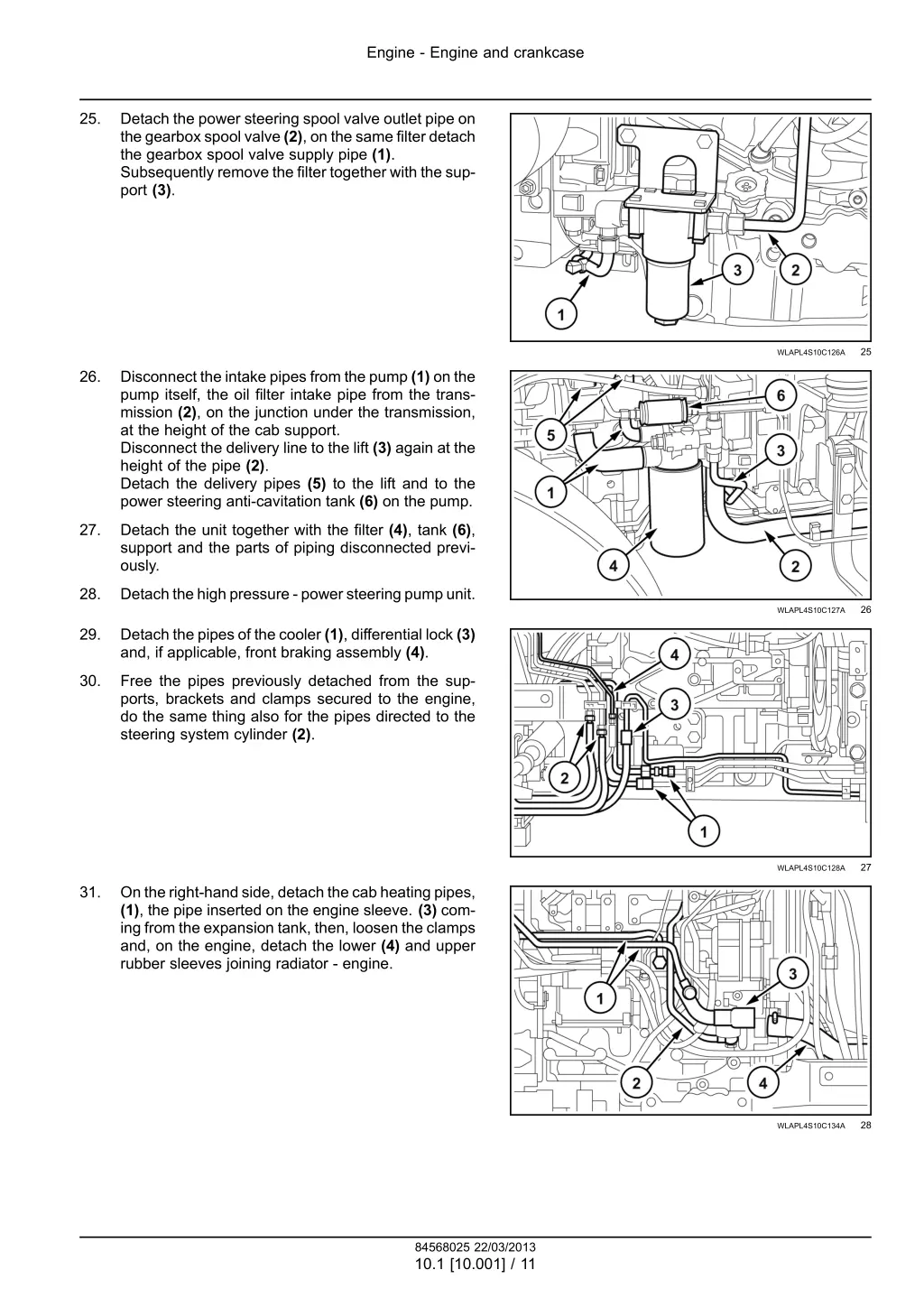 engine engine and crankcase 8