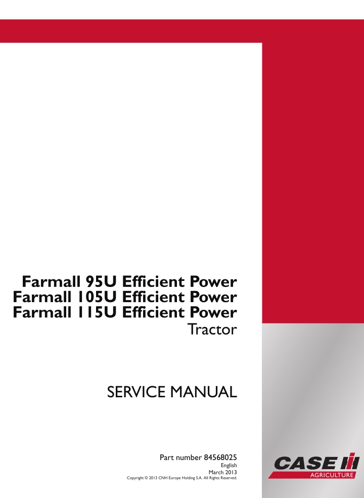 service manual