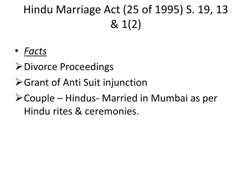 hindu marriage act 25 of 1995 s 19 13 1 2