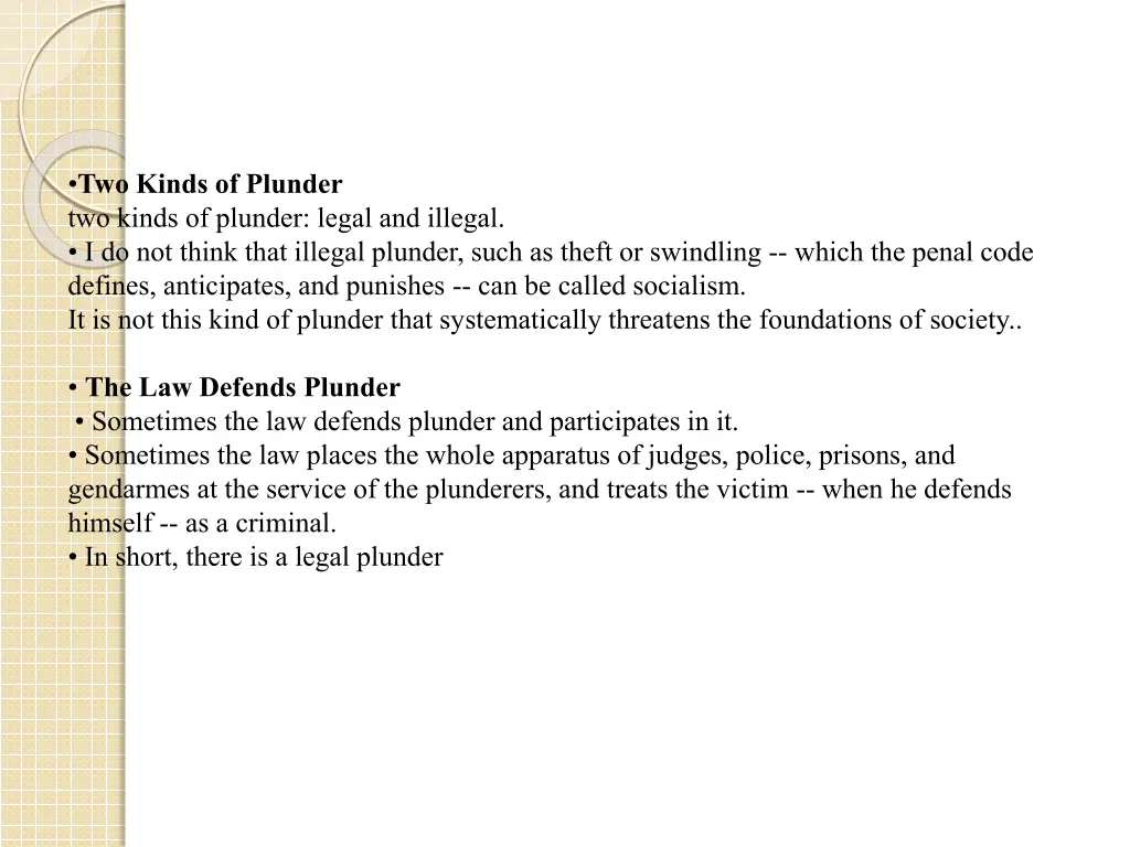 two kinds of plunder two kinds of plunder legal