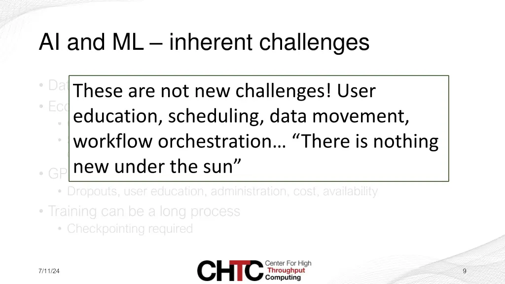 ai and ml inherent challenges 1