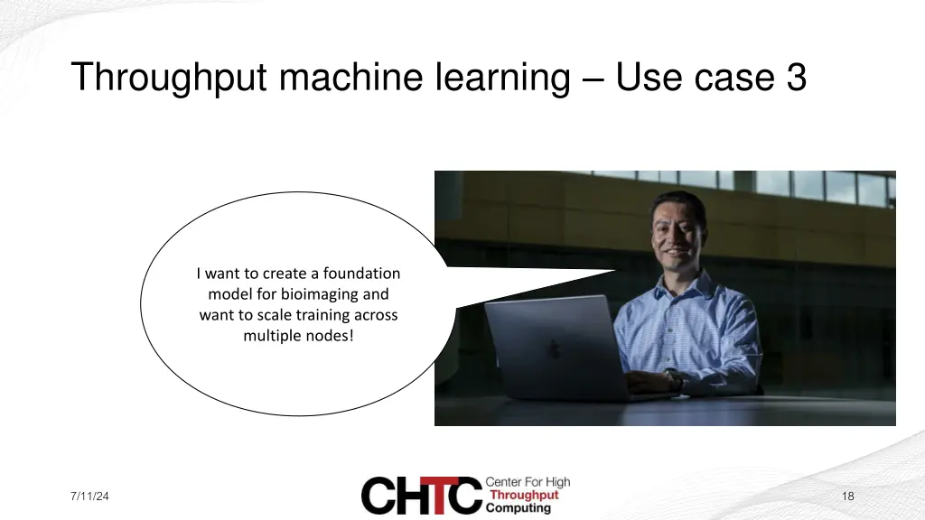 throughput machine learning use case 3