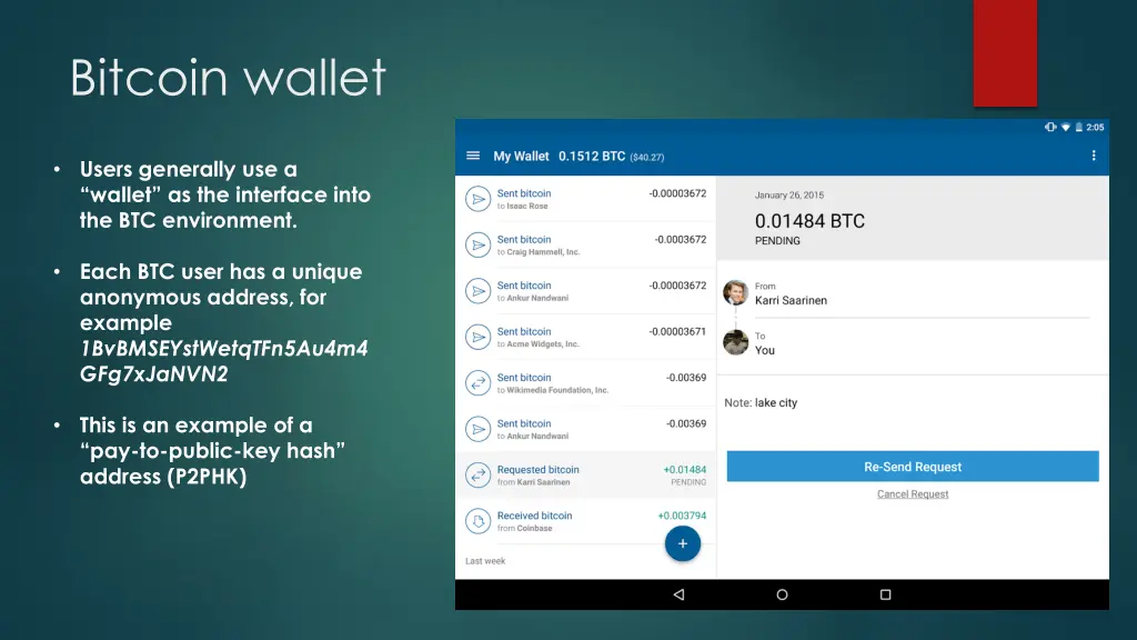 bitcoin wallet