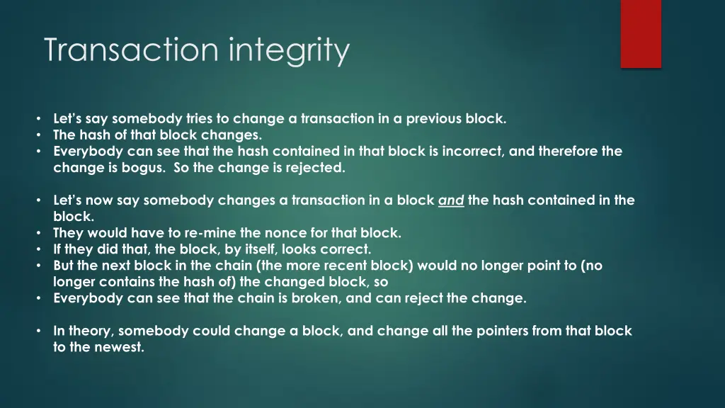 transaction integrity 1