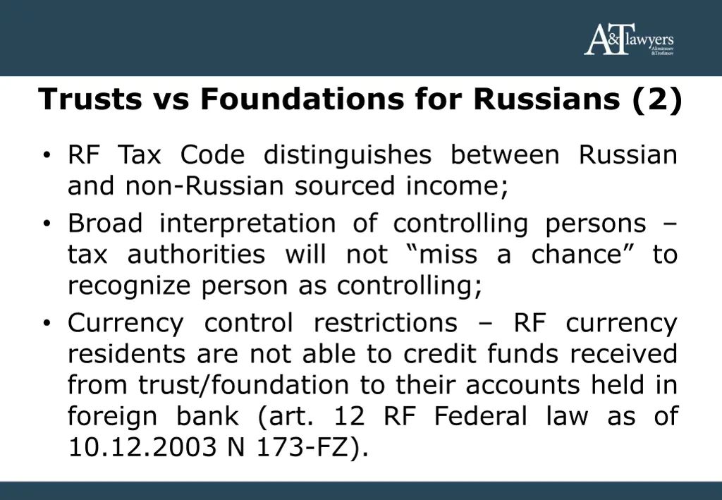 trusts vs foundations for russians 2