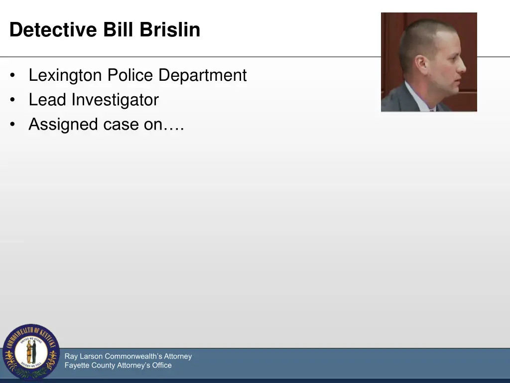 detective bill brislin