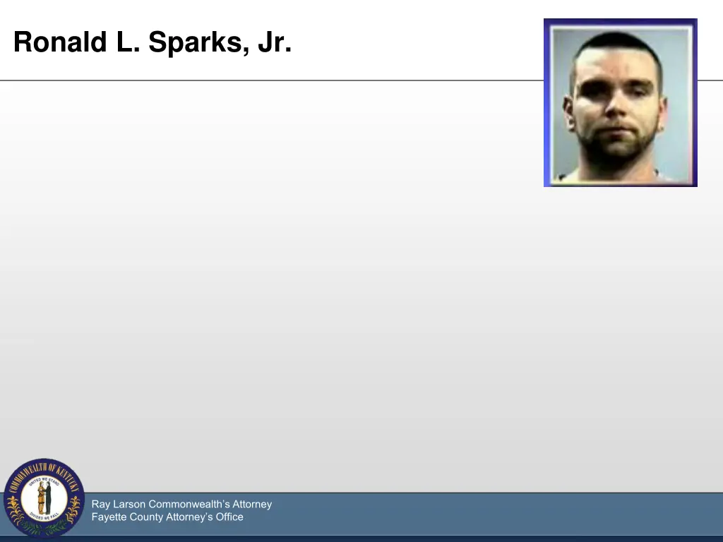 ronald l sparks jr