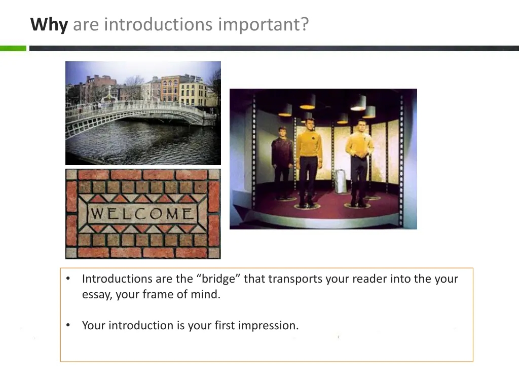 why are introductions important