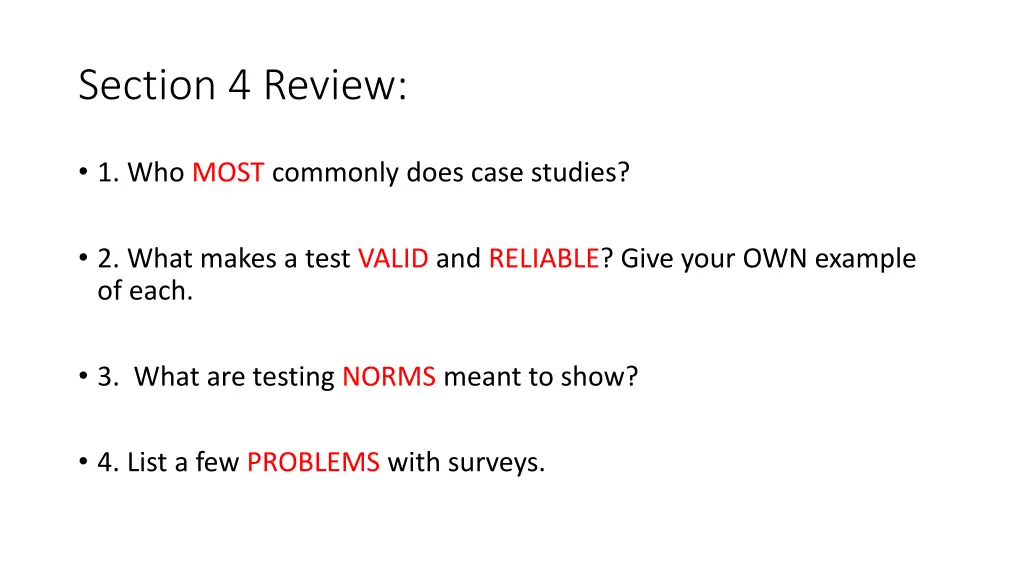 section 4 review