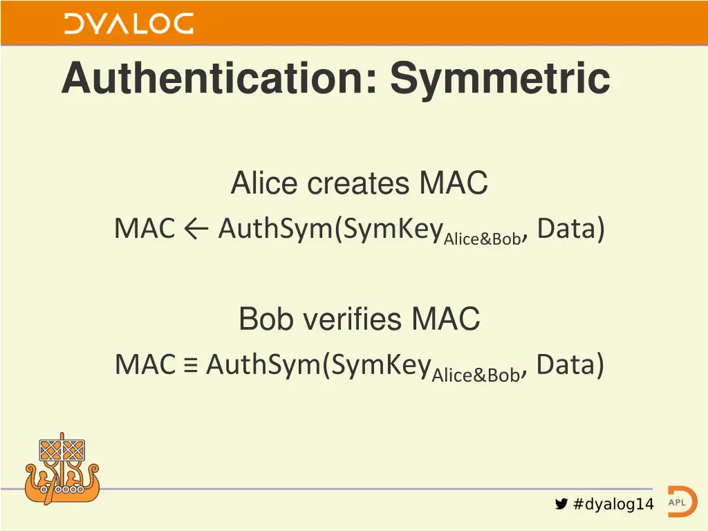 authentication symmetric