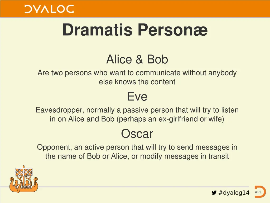 dramatis person