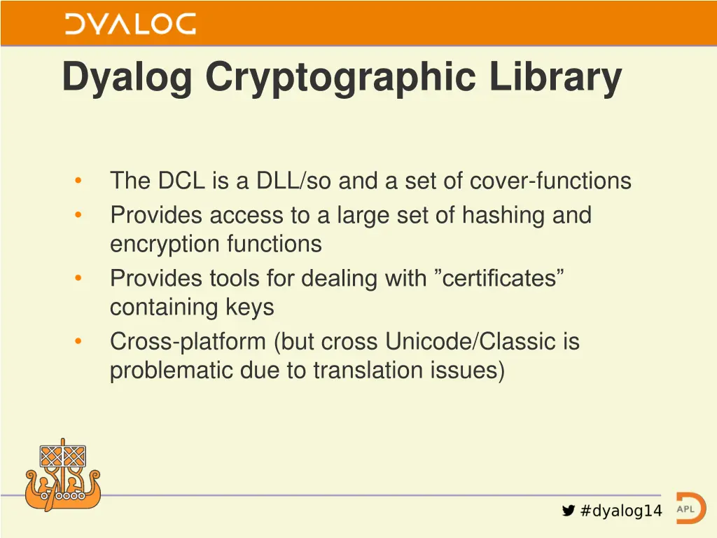 dyalog cryptographic library