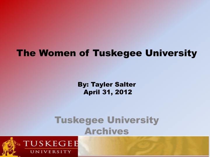 the women of tuskegee university