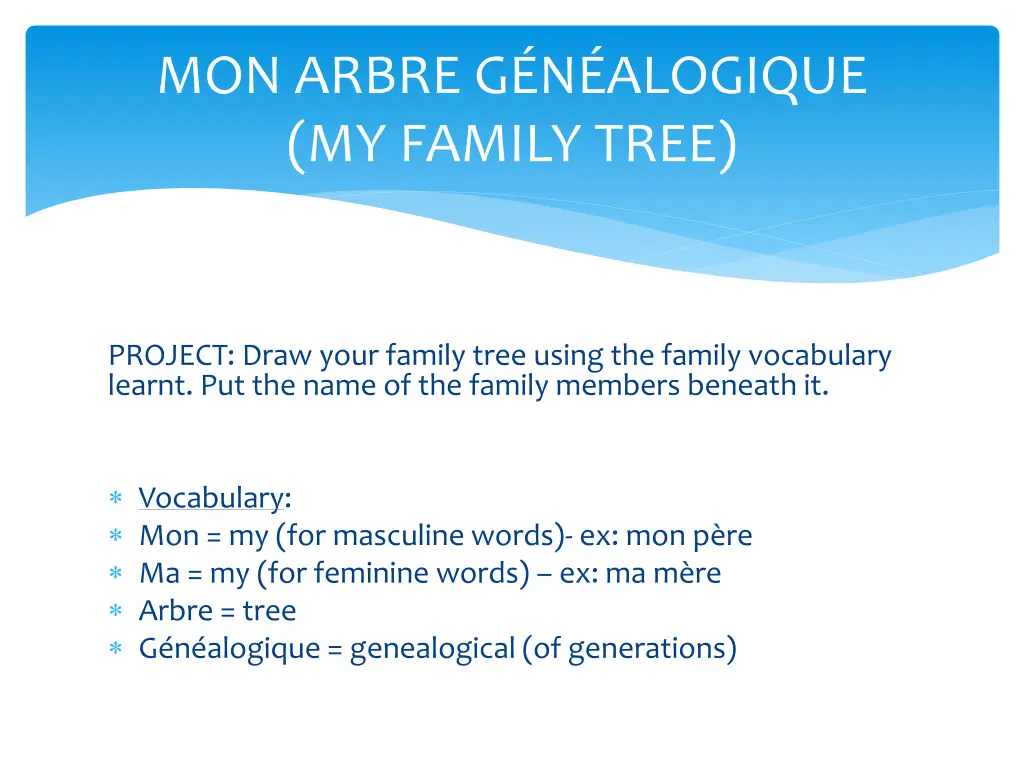 mon arbre g n alogique my family tree