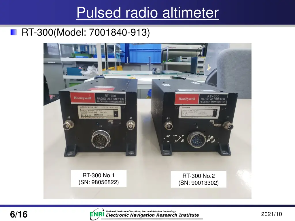 pulsed radio altimeter