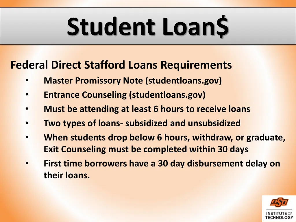 student loan