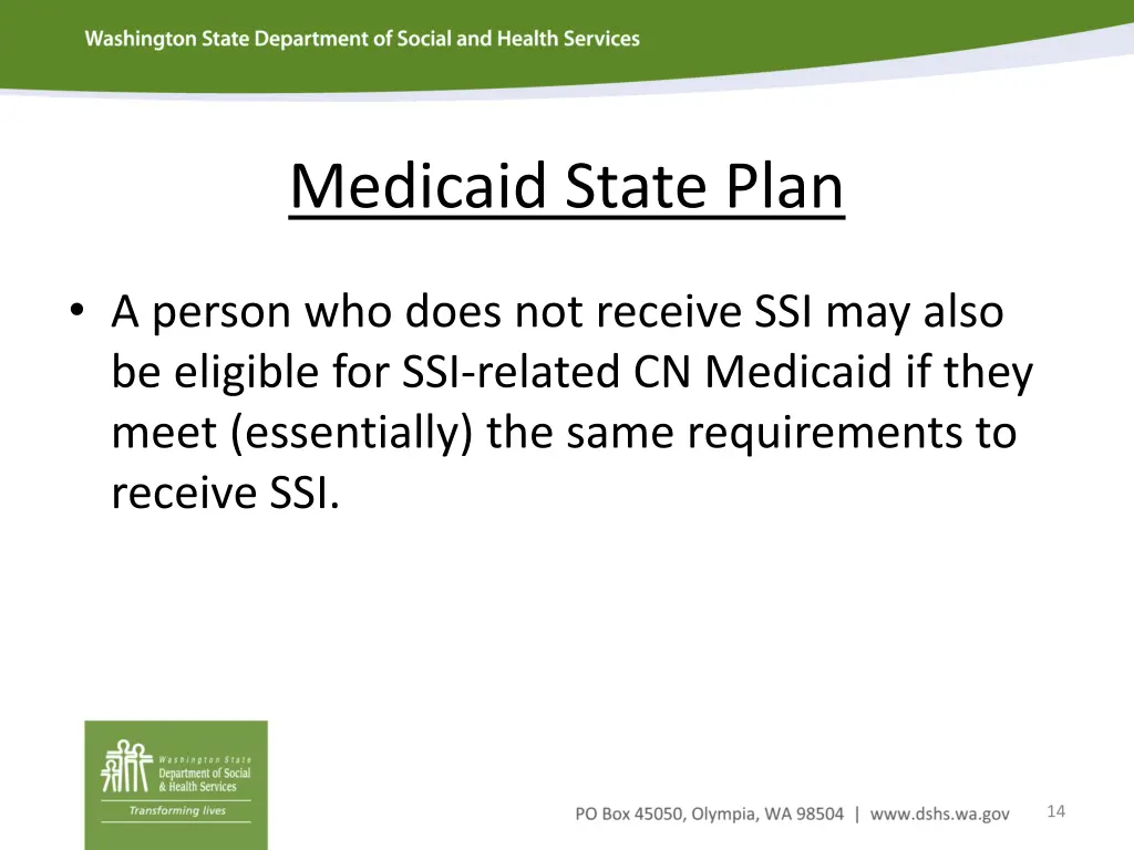 medicaid state plan 3