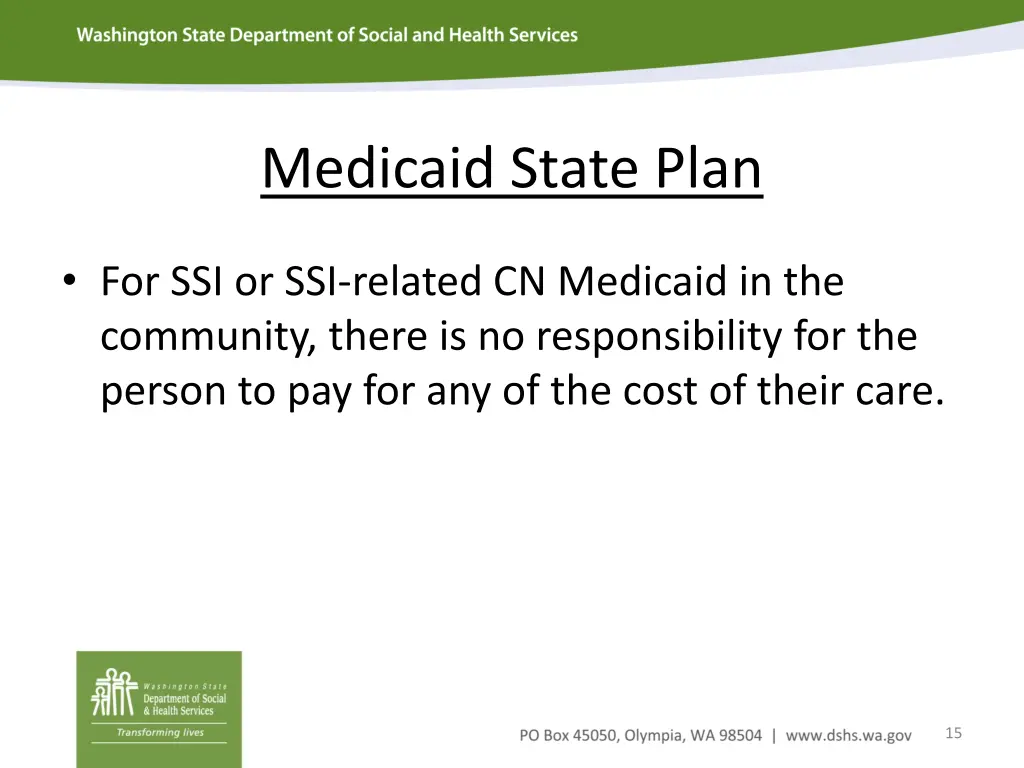 medicaid state plan 4