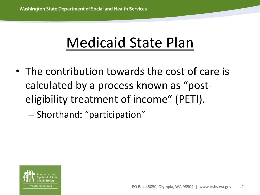 medicaid state plan 7