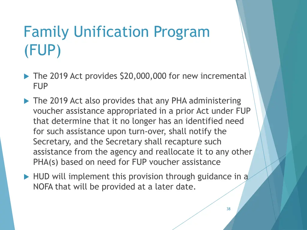 family unification program fup