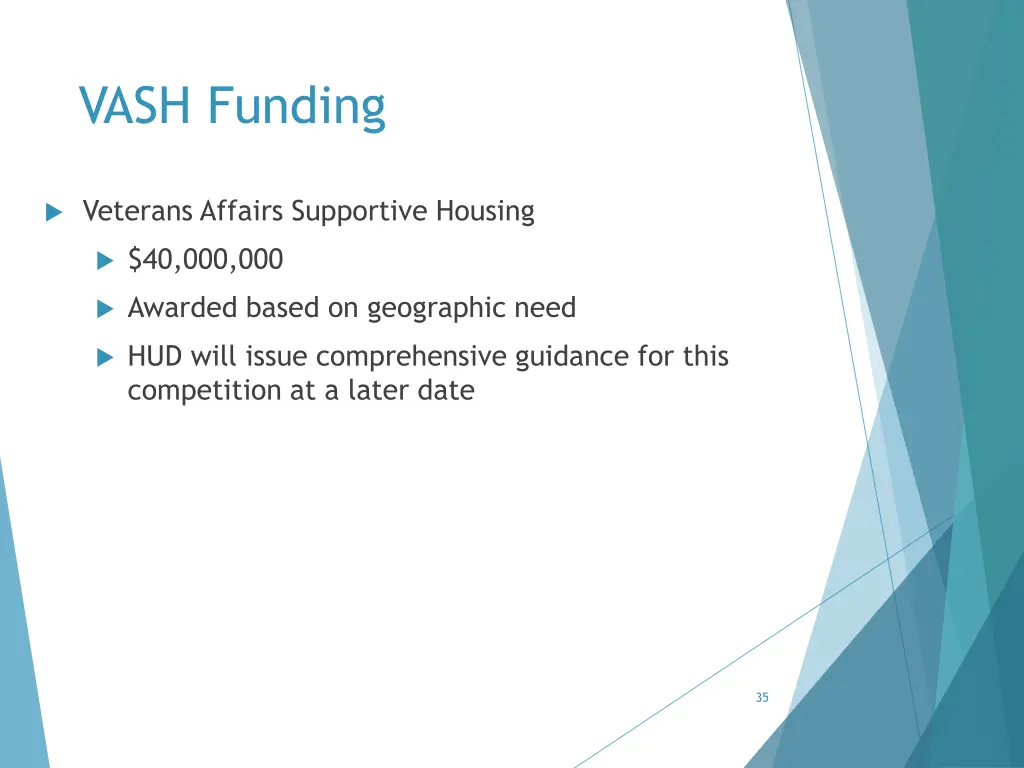 vash funding