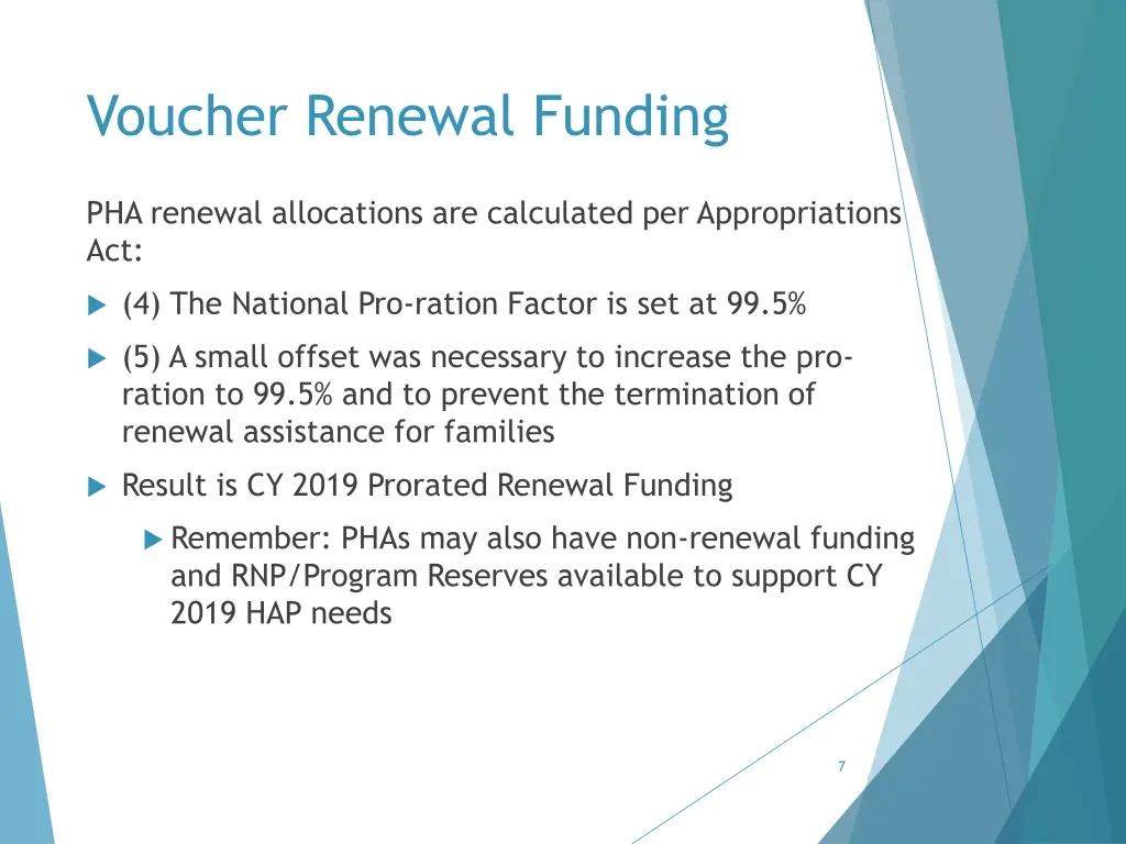 voucher renewal funding 2