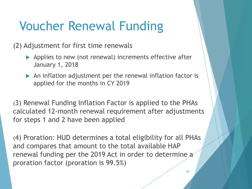 voucher renewal funding 5