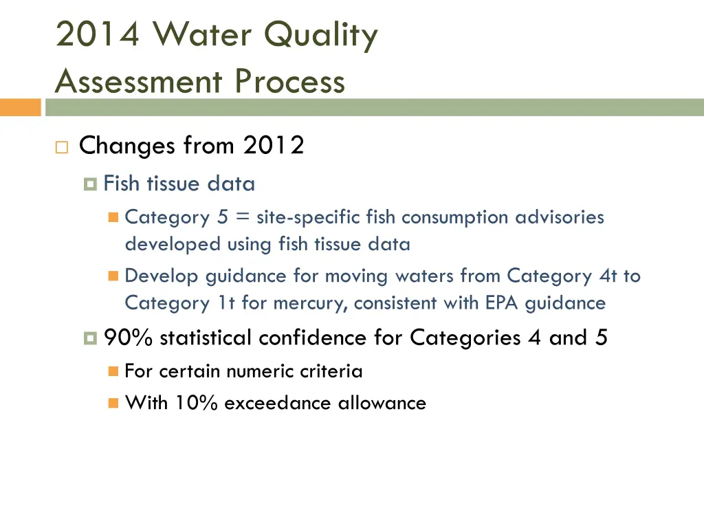 2014 water quality assessment process 1