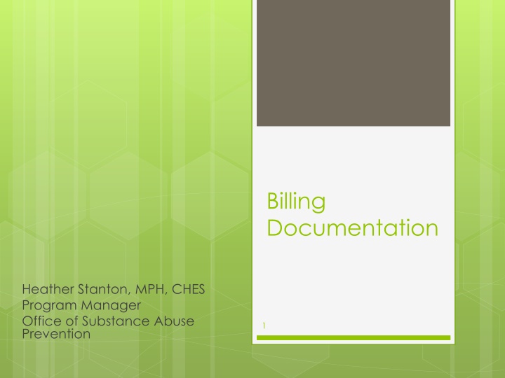 billing documentation