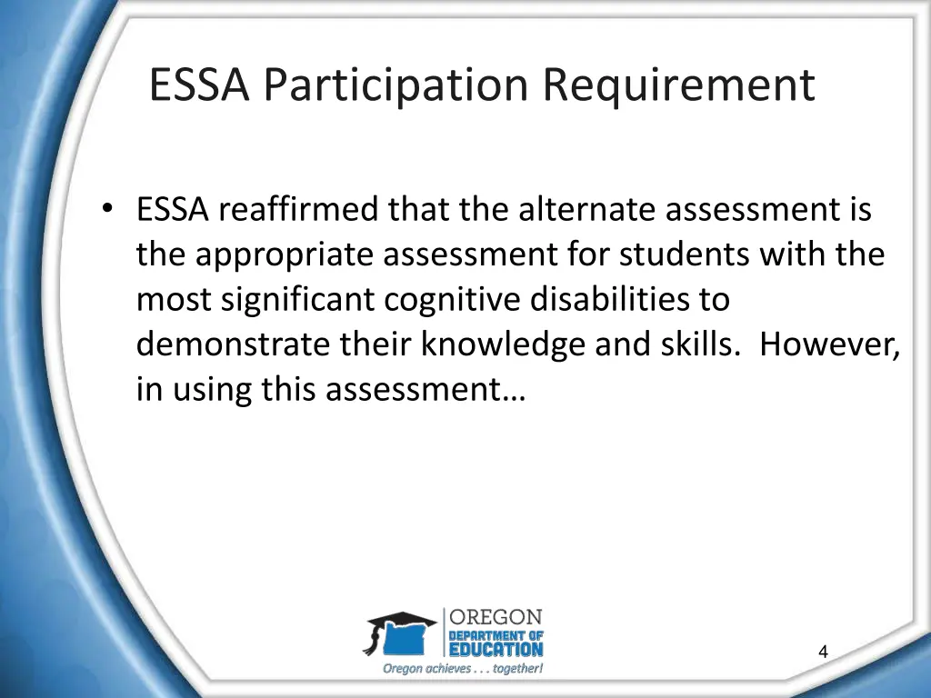 essa participation requirement 1