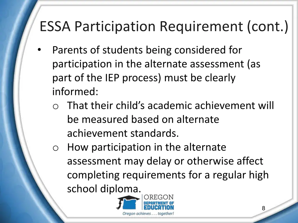 essa participation requirement cont 3