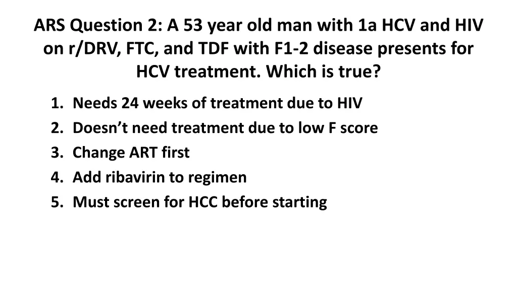 ars question 2 a 53 year old man with