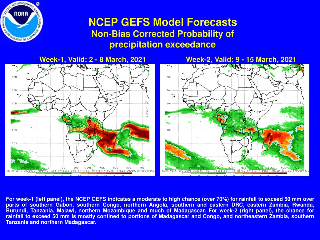 ncep gefs model forecasts non bias corrected