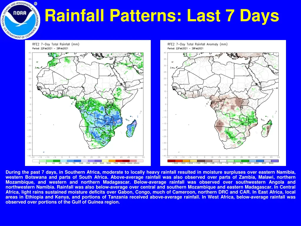 rainfall patterns last 7 days