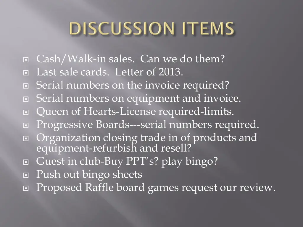 cash walk in sales can we do them last sale cards