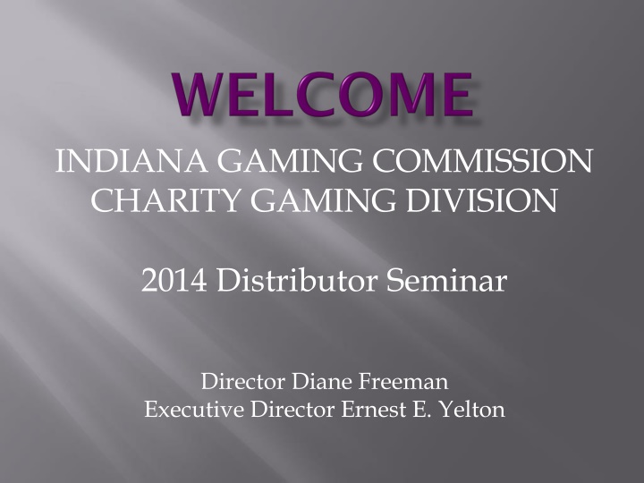 indiana gaming commission charity gaming division