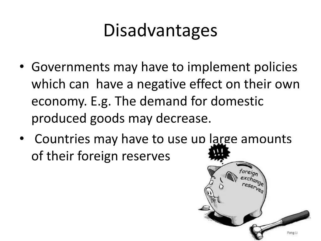 disadvantages