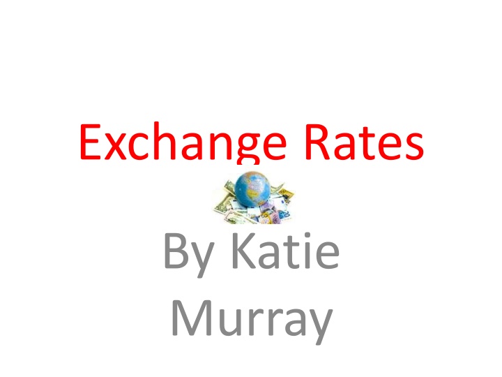 exchange rates