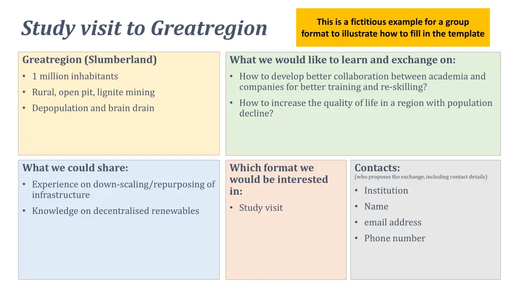 study visit to greatregion