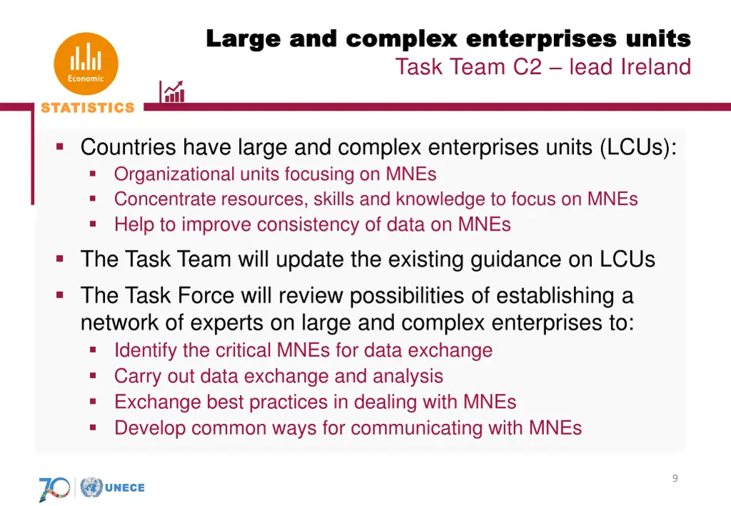 large and complex enterprises units large