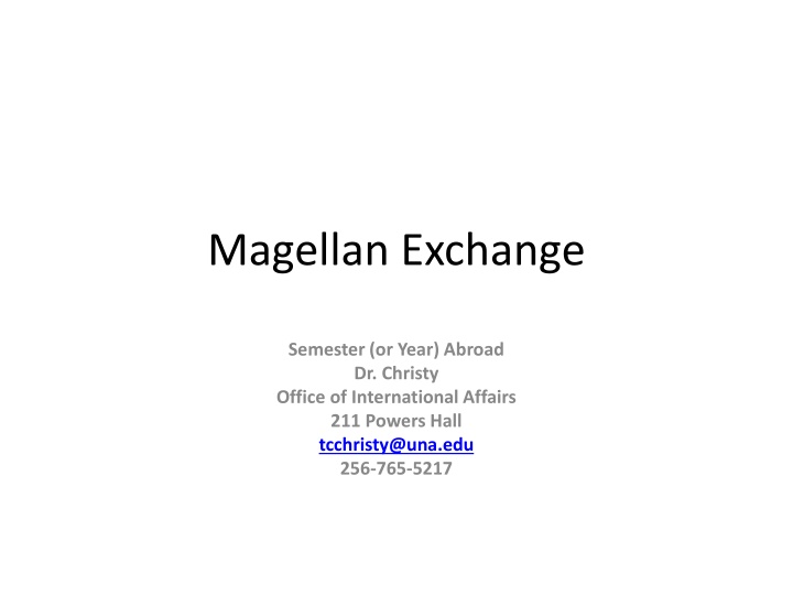 magellan exchange